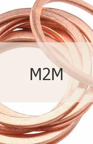 Медное уплотнительное кольцо Медное уплотнительное кольцо М2М